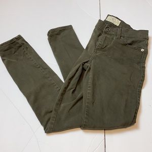 Lucky Brand Green Brooke Legging Jean Size: 26